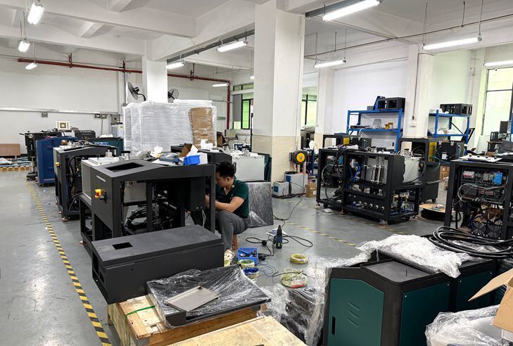 Shenzhen SanSongMelt Precious Metals Equipment Co., Ltd. manufacturer production line